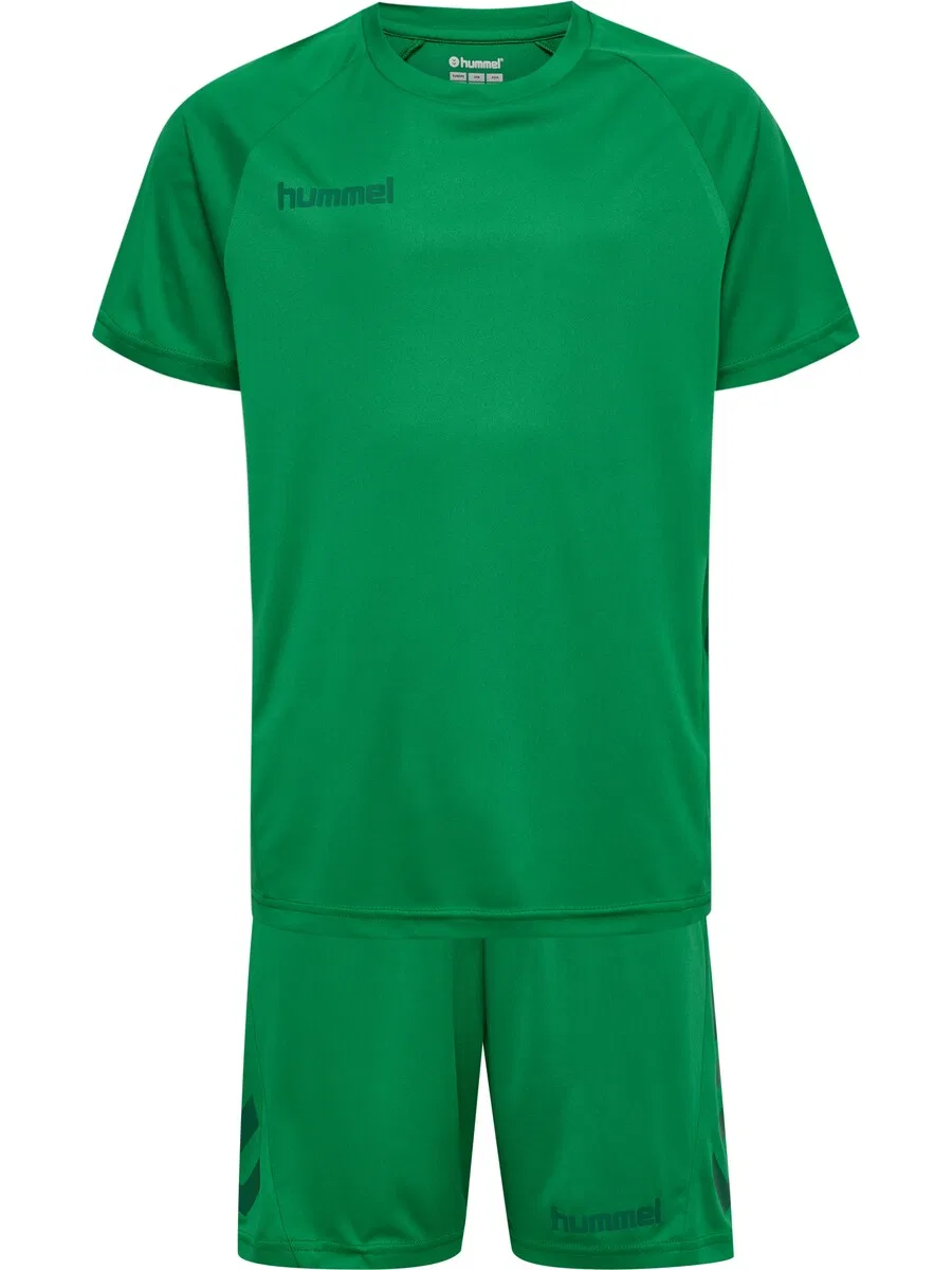 Спортивный костюм Hummel 'Promo' зеленого и елового цвета