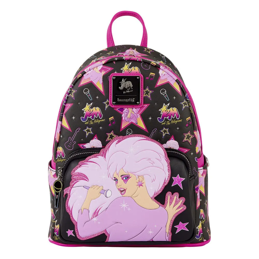 

Рюкзак Loungefly Hasbro Jem and the Holograms, черный