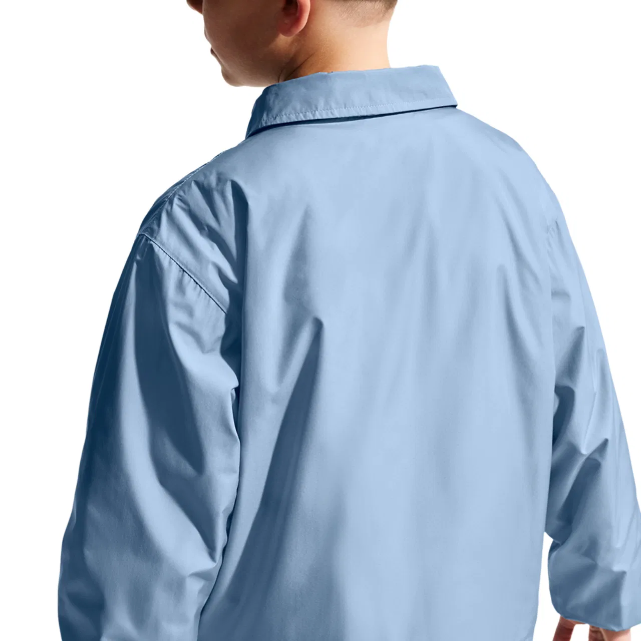 Куртка для мальчиков NSW Repel Club Woven Coach Jacket Nike, цвет Work Blue/White — фото 4
