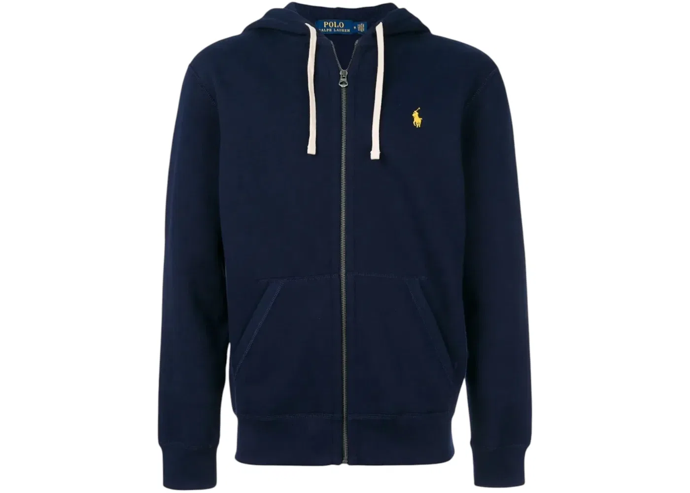 Мужская флисовая худи на молнии Cruise Navy Polo Ralph Lauren, Cruise Navy
