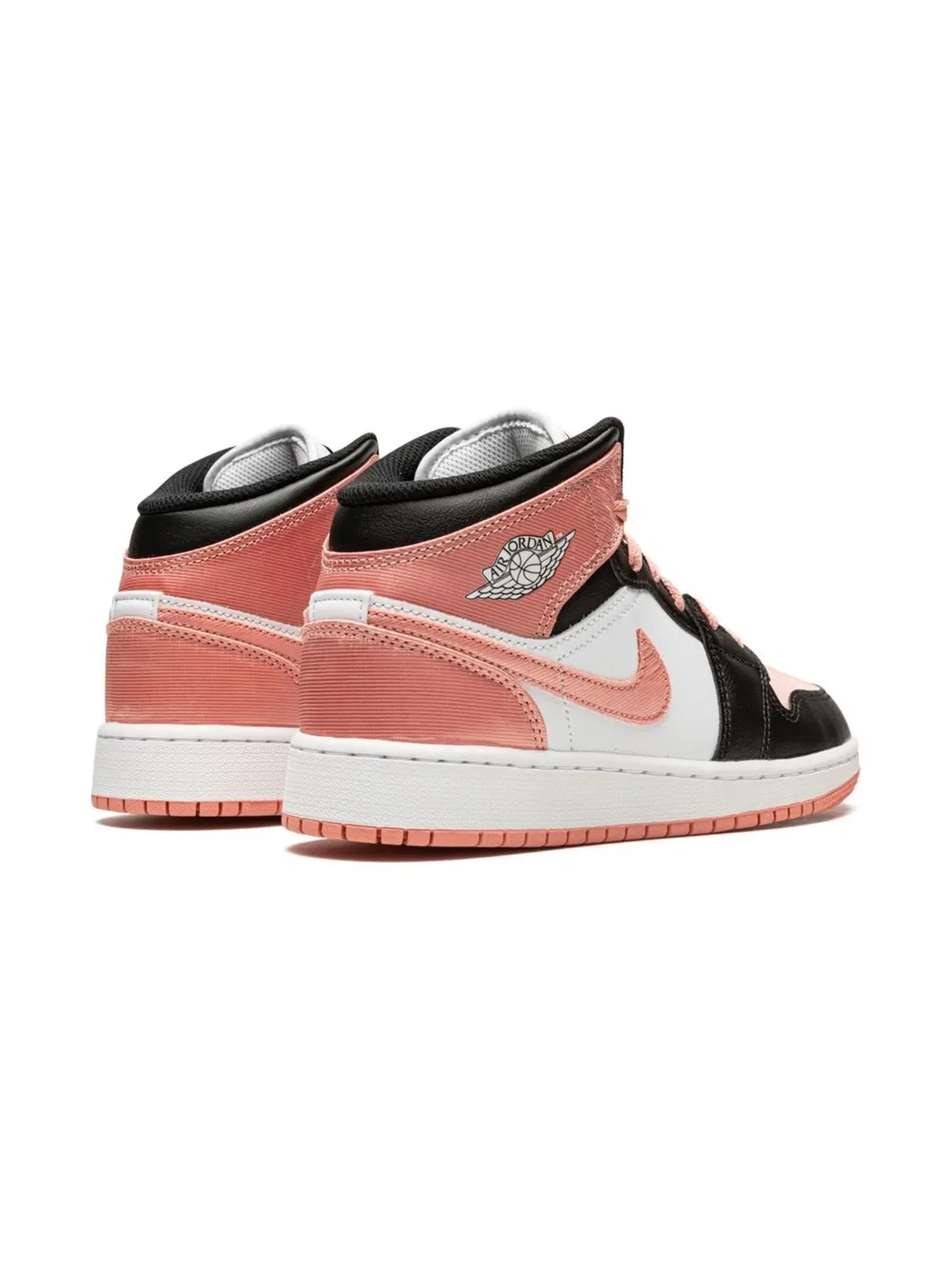 Кроссовки Jordan 1 Mid "Light Madder Root", белый — фото 2