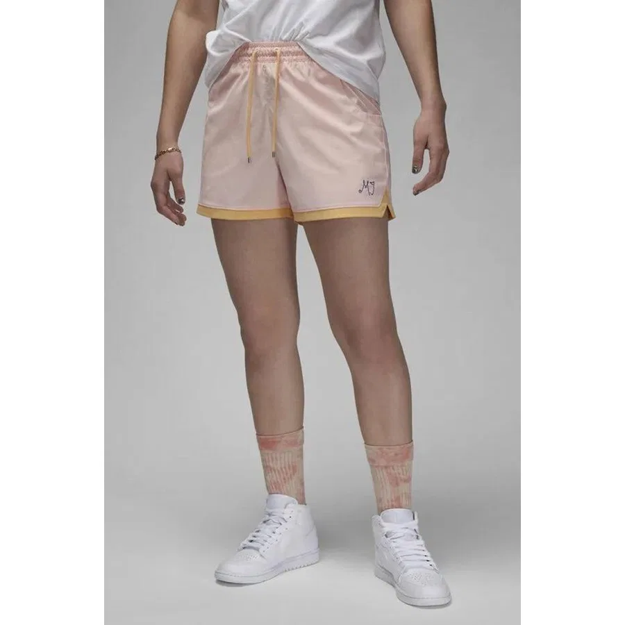 Шорты спортивные с принтом Jordan Loose Fit Woven Shorts Nike, Розовый