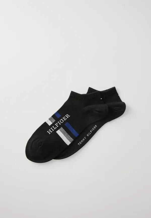 Носки спортивные, комплект 2 пары, Tab 2 Pack, Tommy Hilfiger, черный