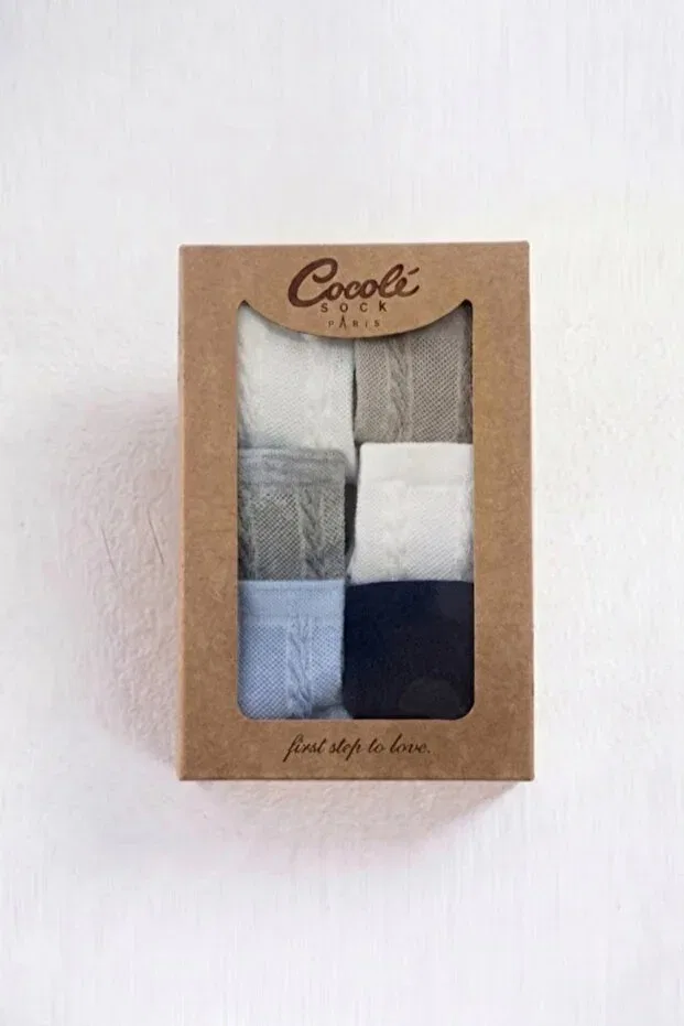 Детские носки для мальчиков полосатые Cocole Socks, Multicolor