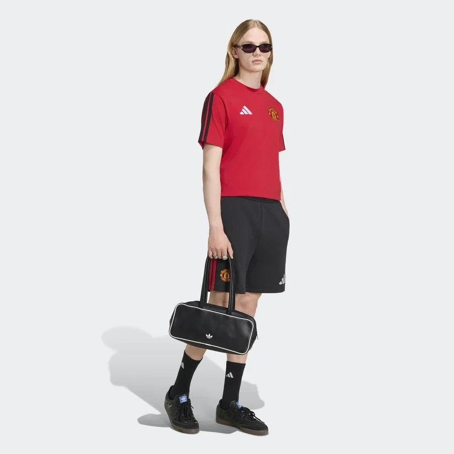 Футболка с длинным рукавом Manchester United DNA adidas, Красный — фото 3