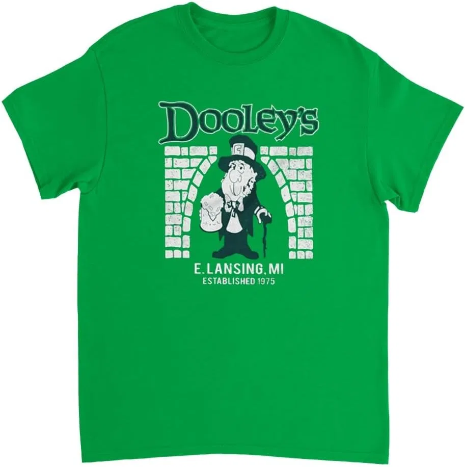 Футболка с принтом Dooley's Irish Pub, Irish Green