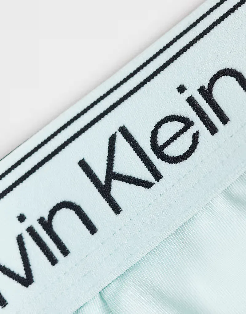Боксеры Microfibre Stretch 5 пар Calvin Klein, черный/серый/синий — фото 2