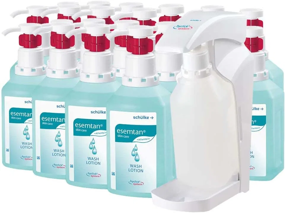 Набор для мытья рук и тела, 20 x 500 мл, esemtan Wash Lotion, Schülke