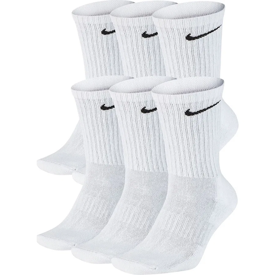 Комплект носков с плотной подошвой Everyday Cush Crew Nike, Белый