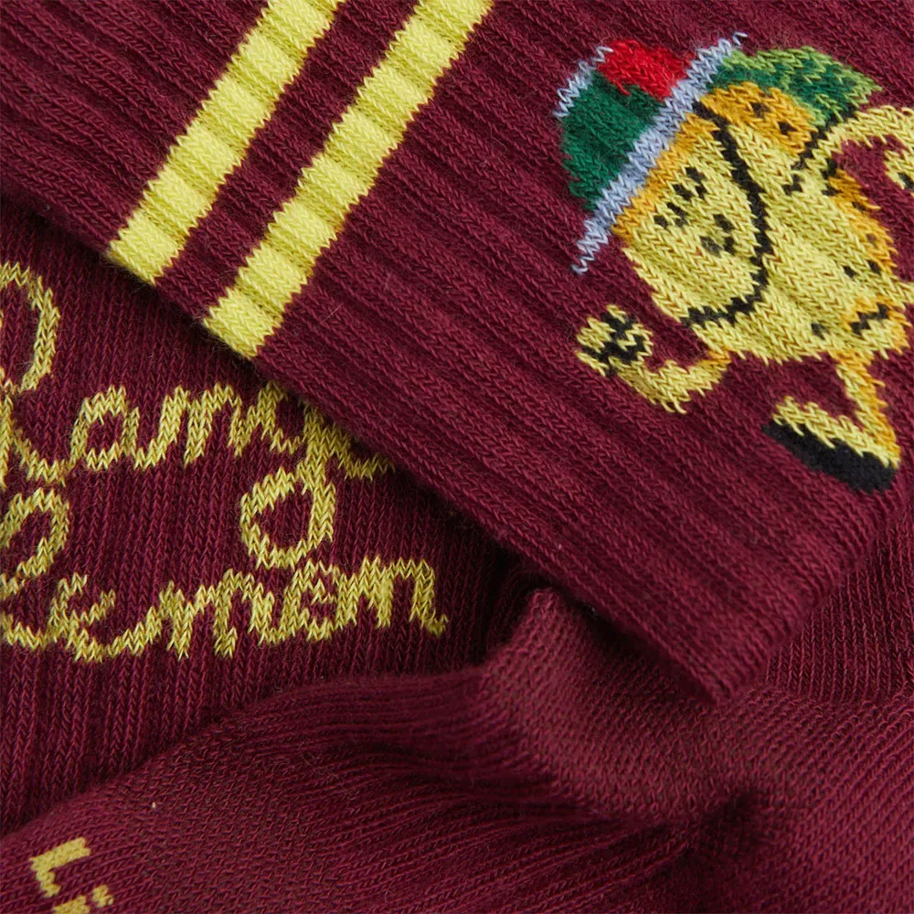 Носки Jimmy Lion Athletic Ranger Lemon, красный — фото 4
