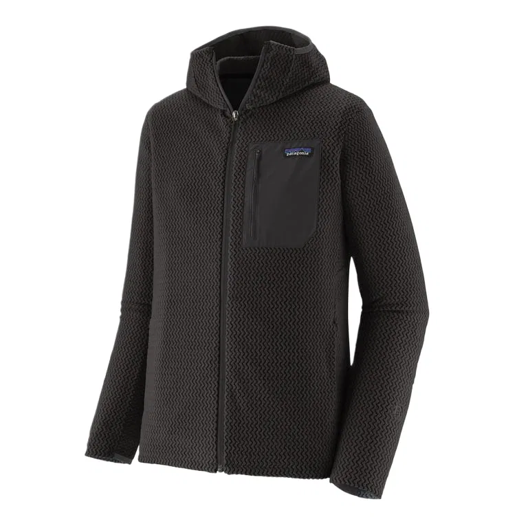 Мужская флисовая кофта с капюшоном и молнией R1 Air Patagonia, MYGR — фото 2