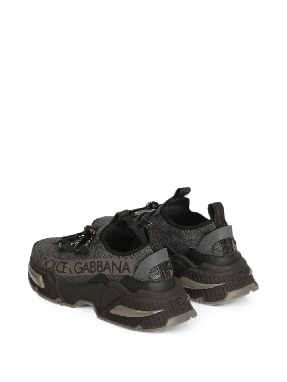 Кроссовки Airmaster из трикотажа Dolce & Gabbana Kids, серый — фото 2