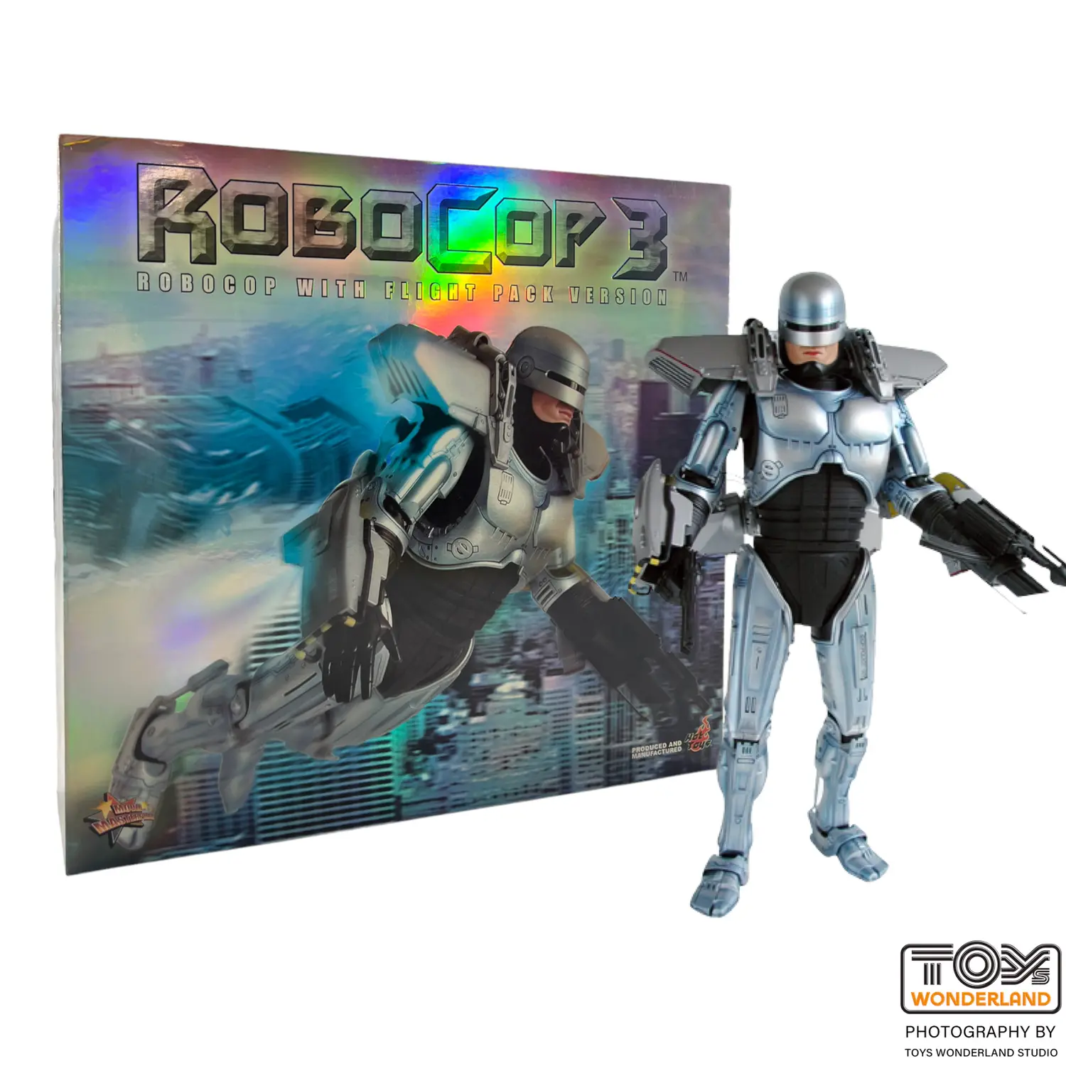 

Фигурка Hot Toys Robocop 3, Robocop W/ Flight Pack MMS32, 30 см