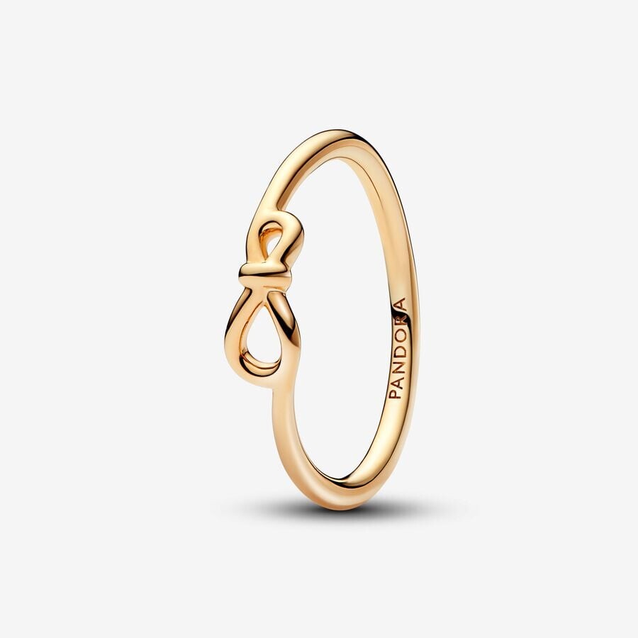 

Кольцо Pandora Moments Infinity Knot, золото