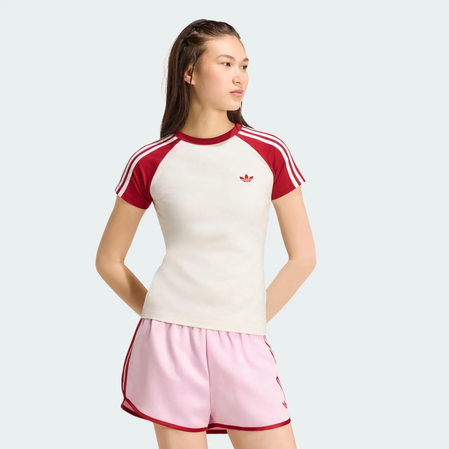 Футболка Adidas Originals Sst белого цвета — фото 2