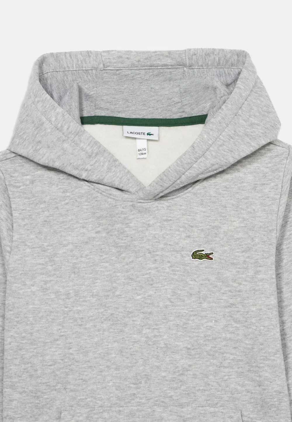 Худи унисекс Core с капюшоном - худи Lacoste, Argent Chine Heather — фото 3