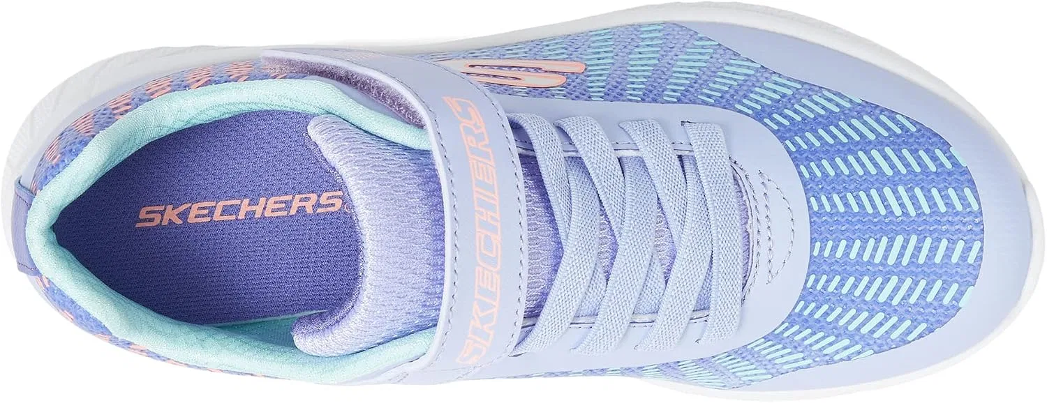 Детские кроссовки для девочек Microspec Plus Skechers, Lavender/Multi — фото 3