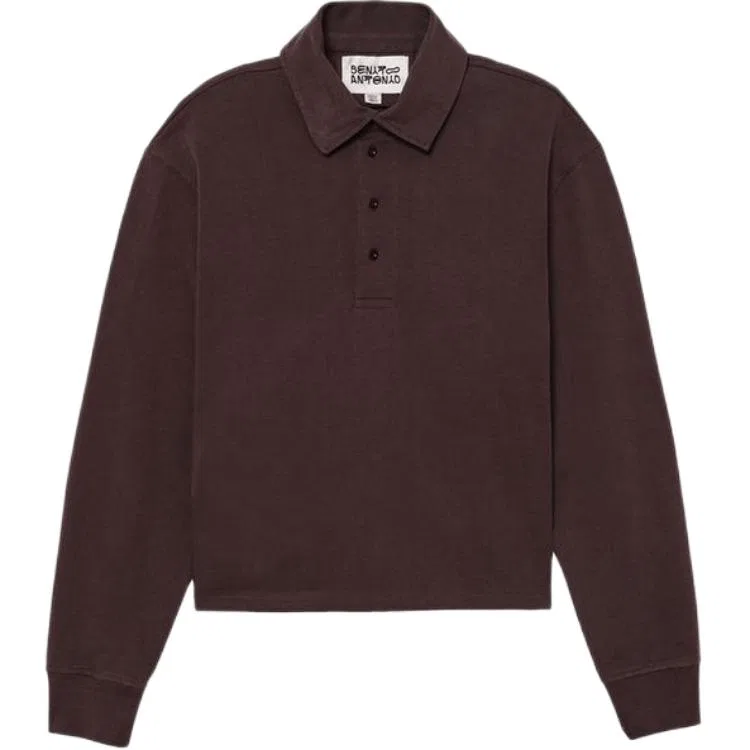 Мужское поло коричневая с коротким рукавом ZARA, Brown