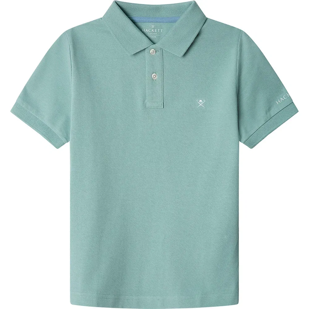 Поло с коротким рукавом Small Logo Hackett, зеленый