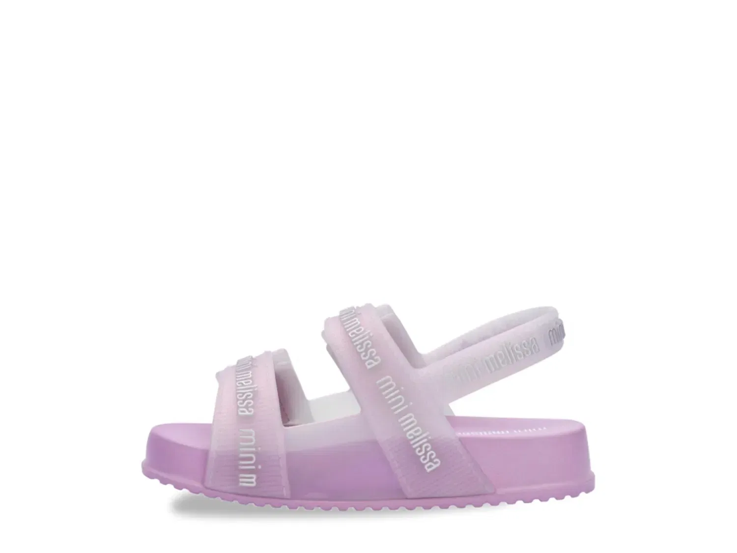 Сандалии джерси Mini Melissa Cozy M Lover, фиолетовые — фото 2