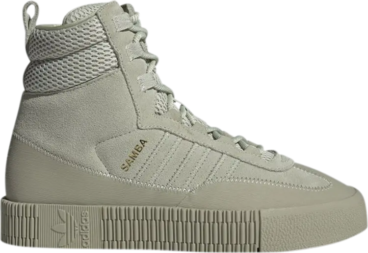 Кроссовки Adidas Wmns Samba Boot 'Halo Green', зеленый