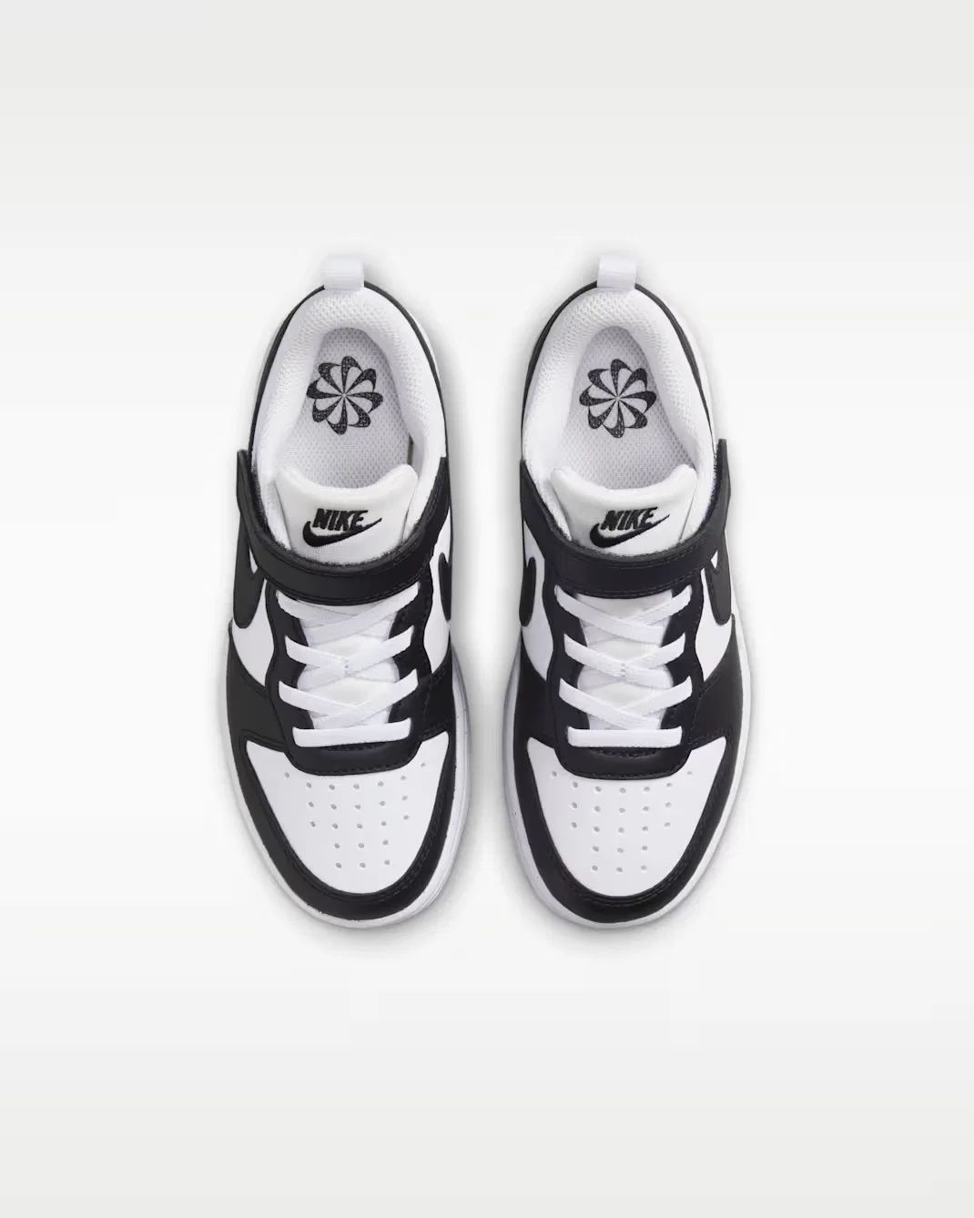 Детская обувь Nike Court Borough Low Recraft, White/Black — фото 4