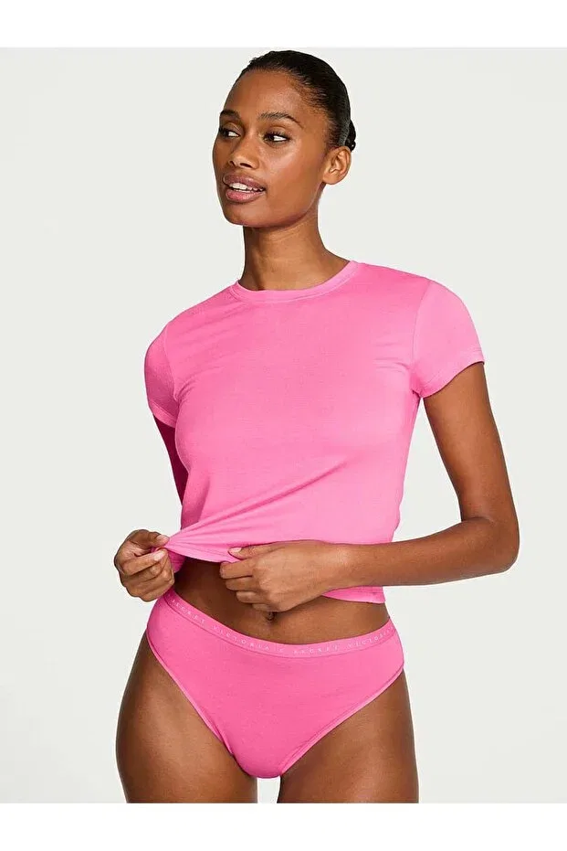 Женская футболка с коротким рукавом Victoria'S Secret, Hollywood Pink