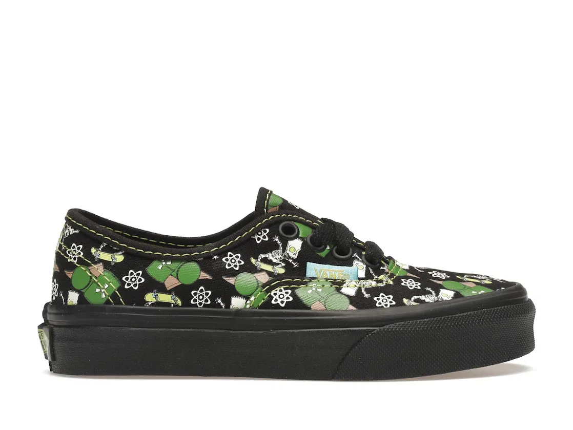 Детские кеды с длинным рукавом Vans Authentic, Black Black