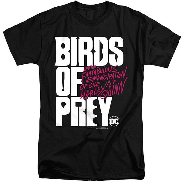 

Футболка с длинным рукавом и принтом Birds of prey Licensed Character