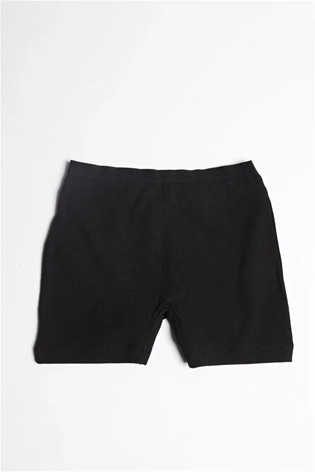 Детские боксеры для девочек хлопковые Basics Baykar, Black — фото 3