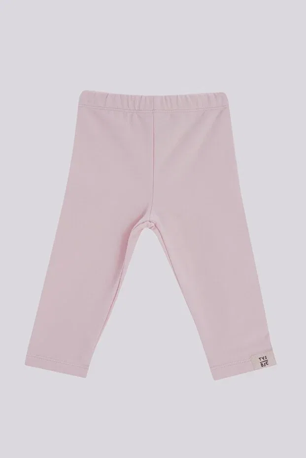 Детские леггинсы для девочек облегающие Gb Baby Basic, Pink