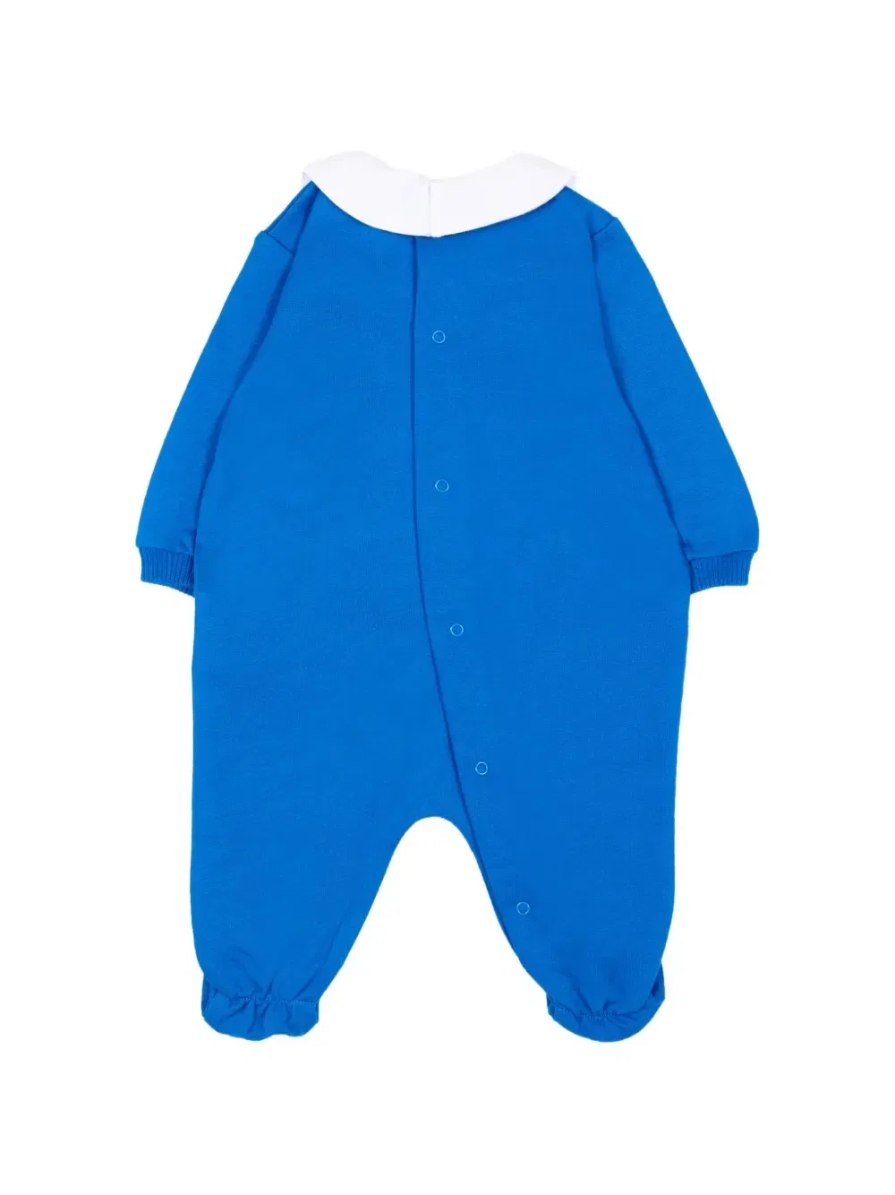 Пижама с круглым ворником Teddy Bear Moschino Kids, синий — фото 2