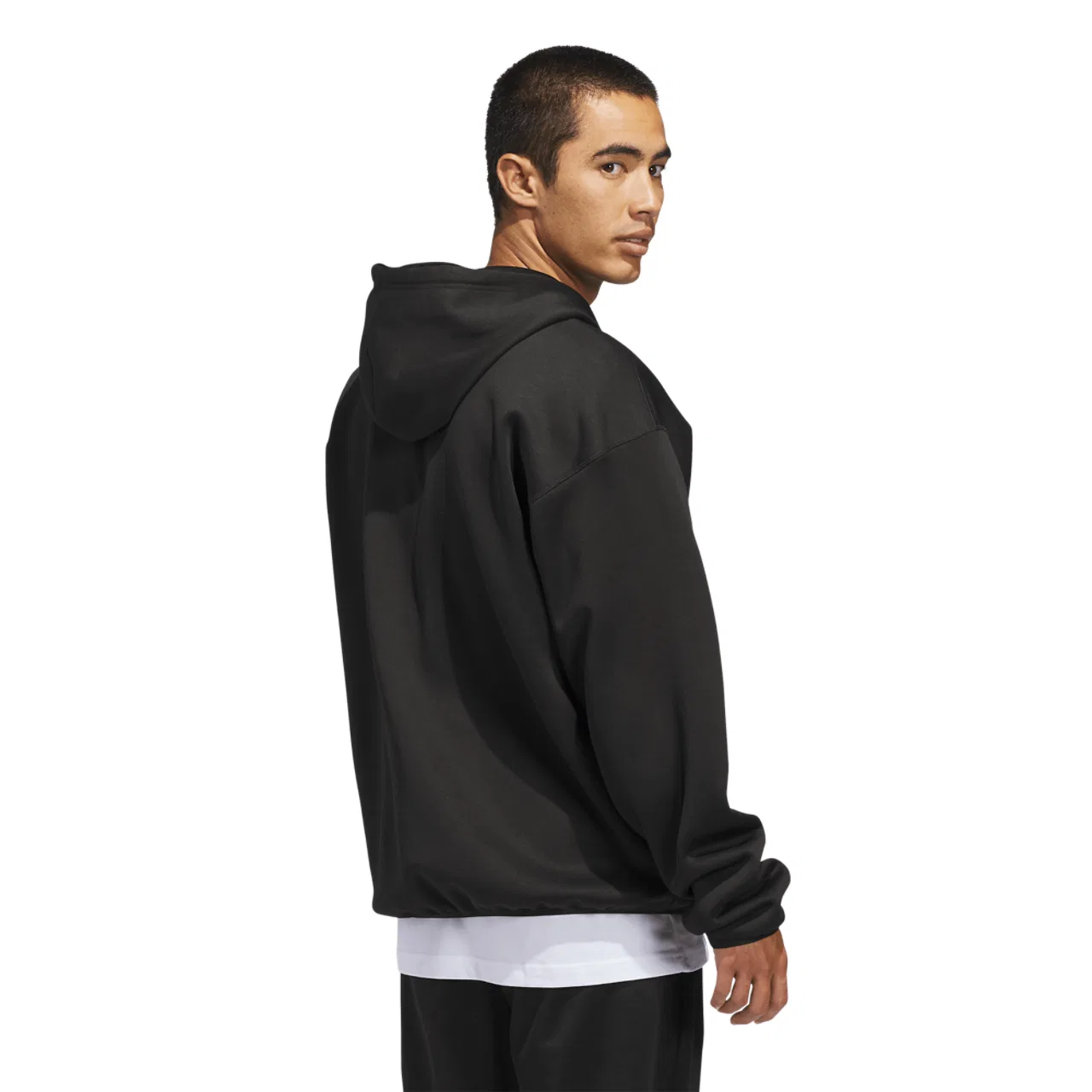 Мужская толстовка Crazy Warm Full-Zip Adidas, черный/белый — фото 2