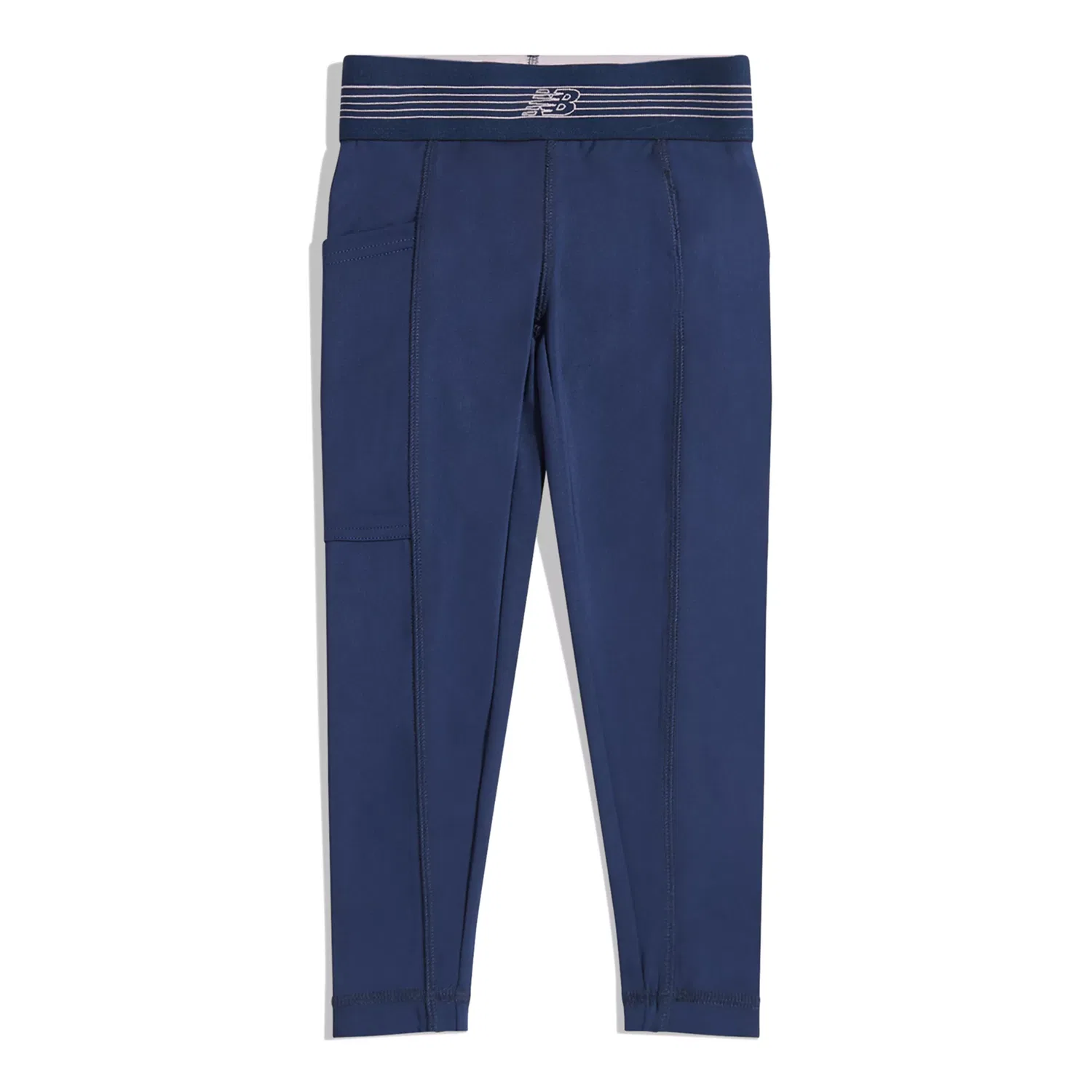Детские леггинсы спортивные с боковым карманом Harmony Performance New Balance, Nb Navy