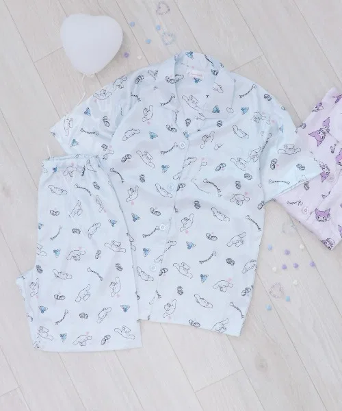 Детская пижама с коротким рукавом Sanrio Characters, Sax Blue