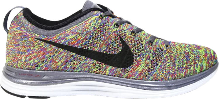 

Кроссовки Nike Flyknit Lunar 1+ 'Dark Grey', многоцветный