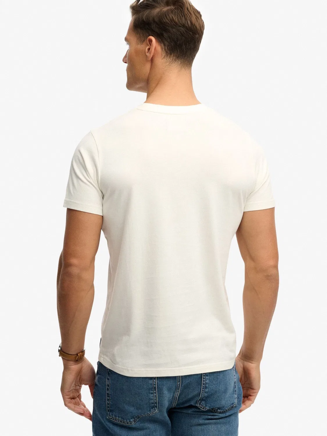 Футболка с принтом Outdoors Mountain Relaxed Superdry, белый — фото 4