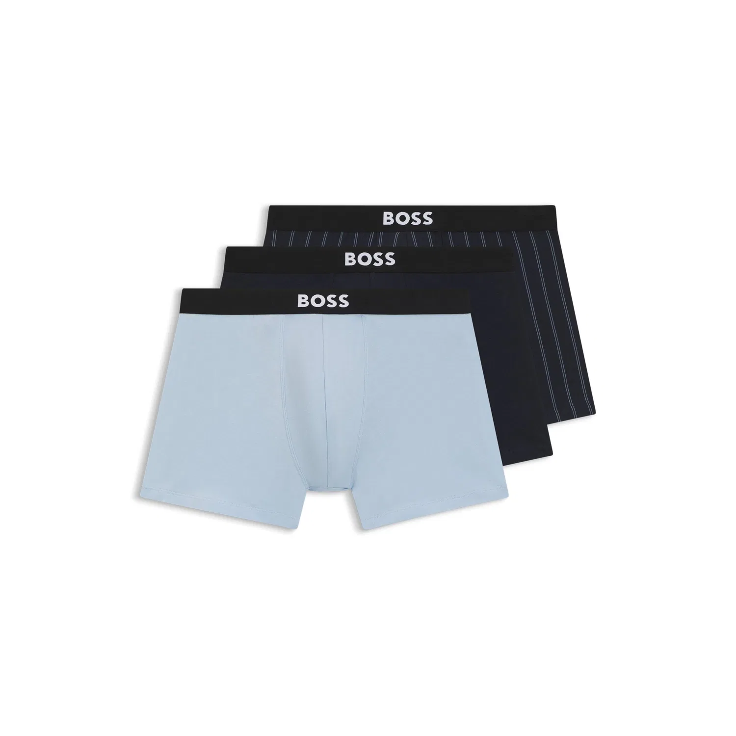 Мужские боксеры из 3 штук BOSS, Open Blue