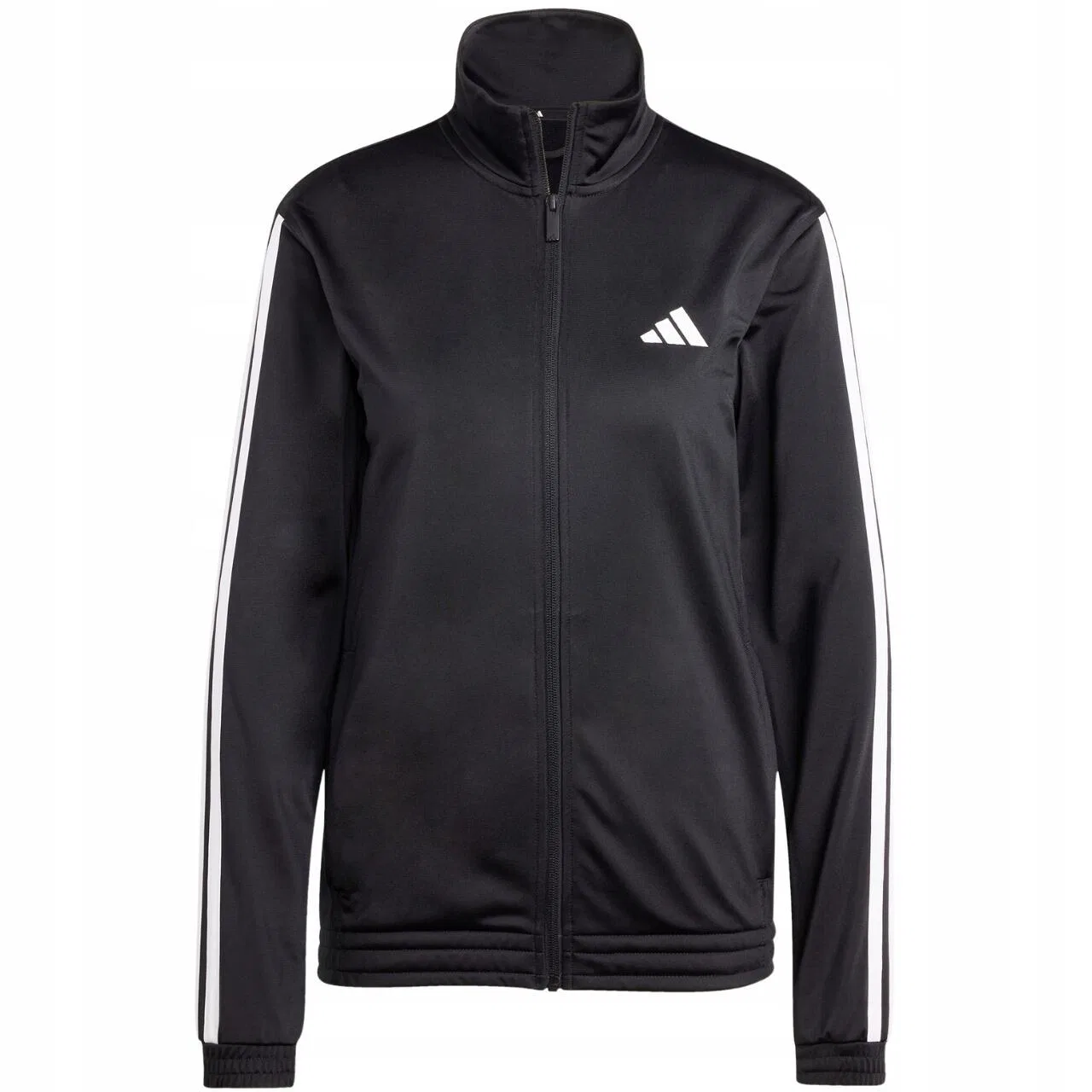 Женское быстро сохнущее худи Adidas Essentials Tricot 3-Stripes, Schwarz