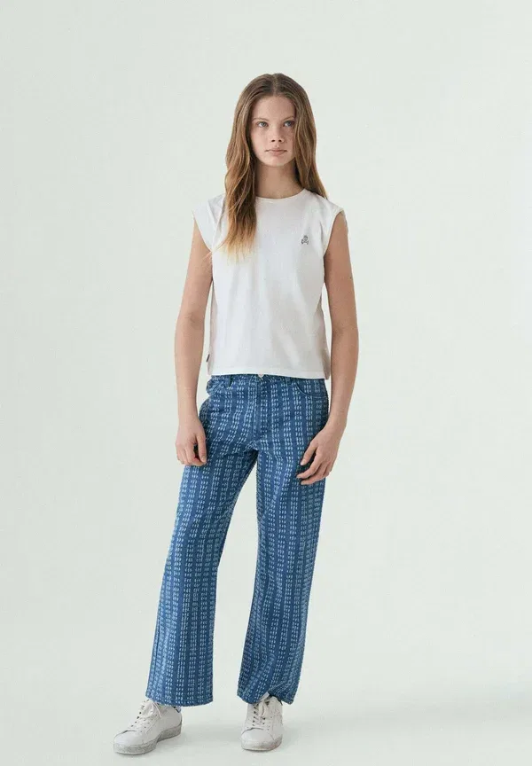 Футболка с принтом Fierce tee girls Scalpers, белый