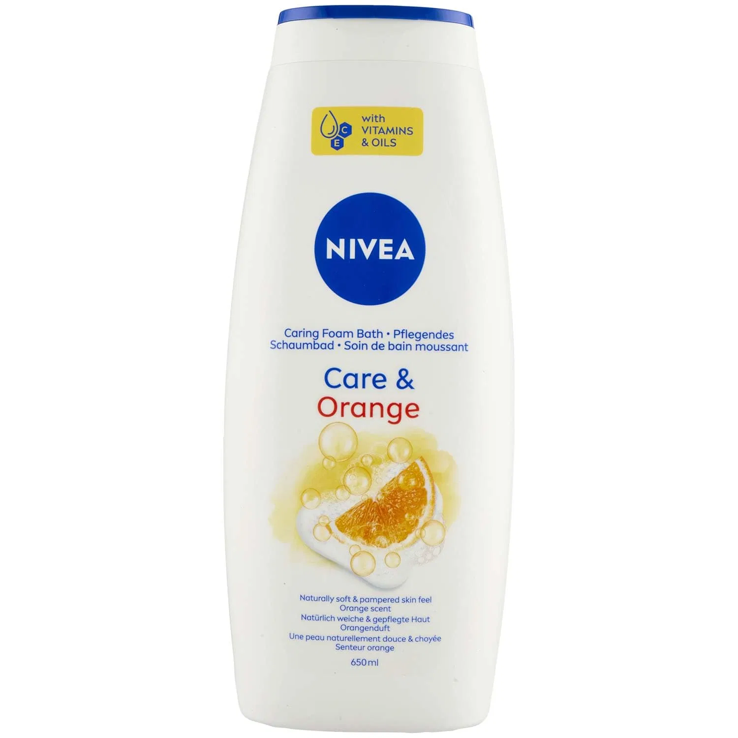 Гель для душа Caresse & Orange, NIVEA, 650 мл