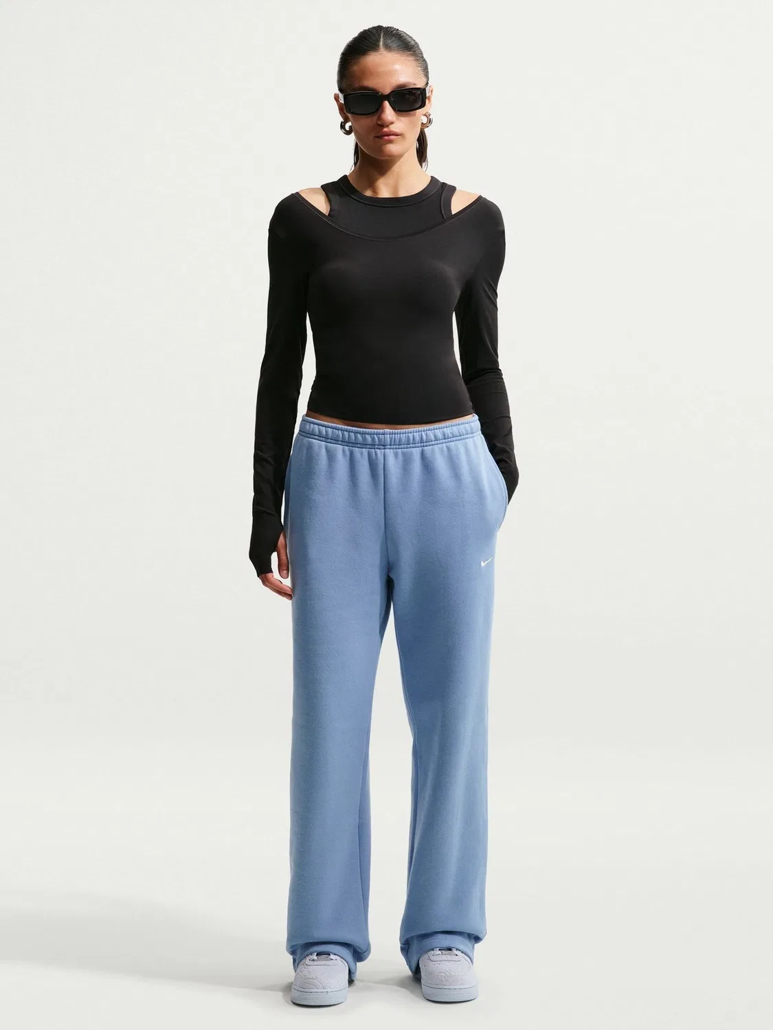 Джоггеры Nike Studio Fleece, Work Blue