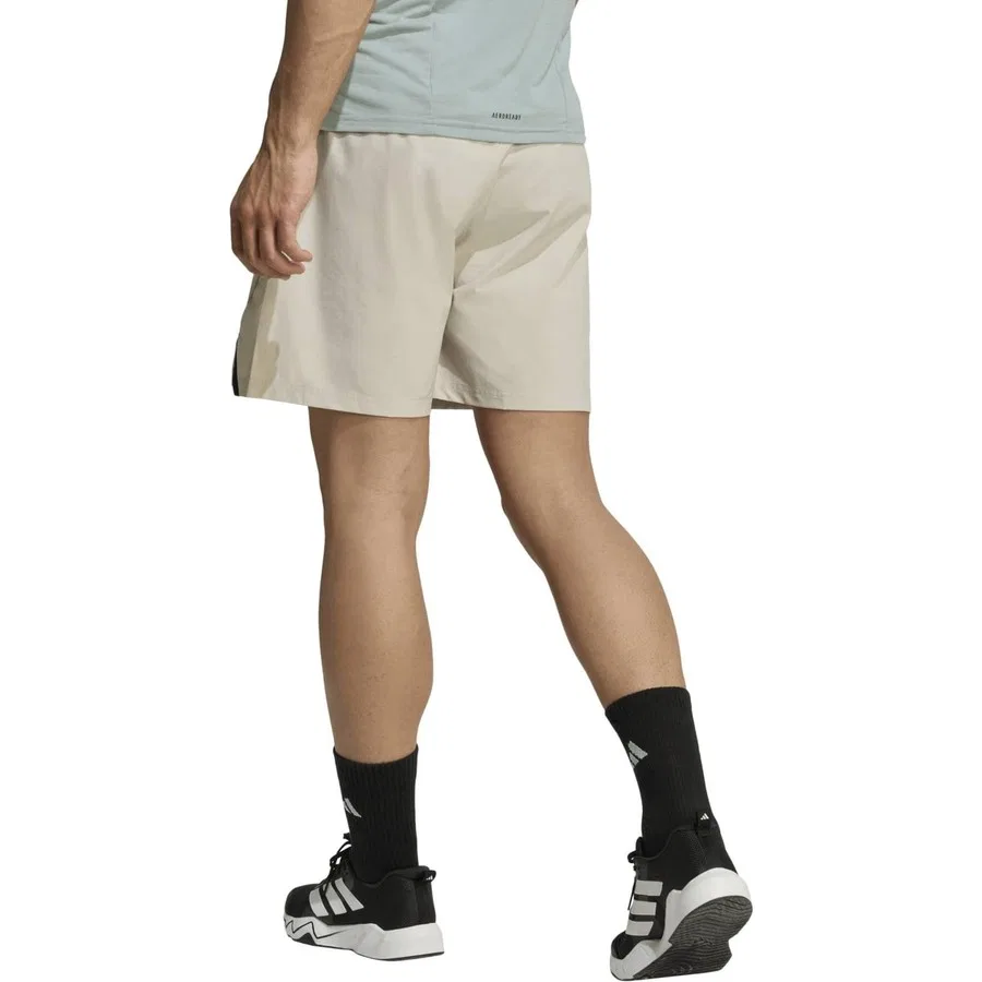 Спортивные шорты D4T Short adidas, Кремовый — фото 2