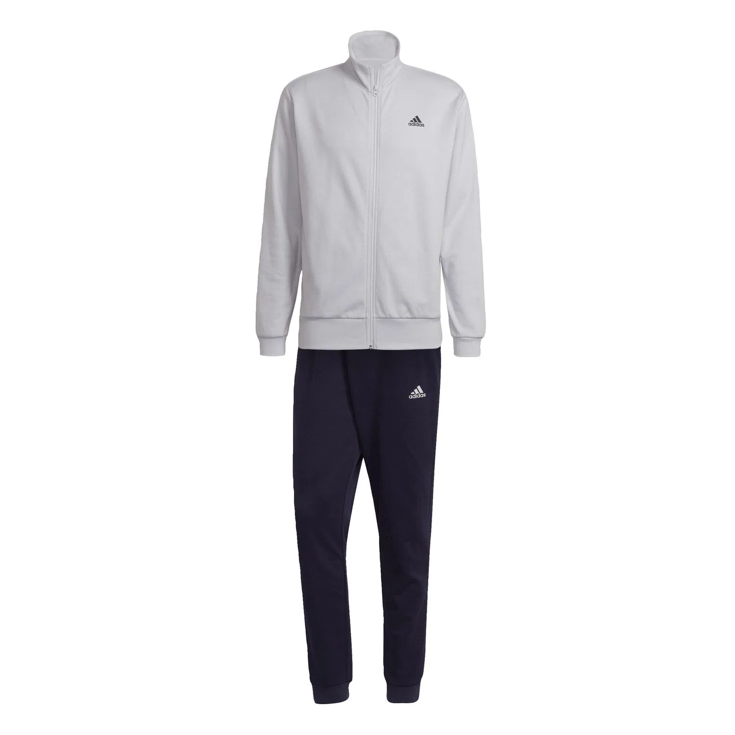 Мужской спортивный костюм с принтом Logo Graphic Adidas, Grau / Schwarz — фото 2
