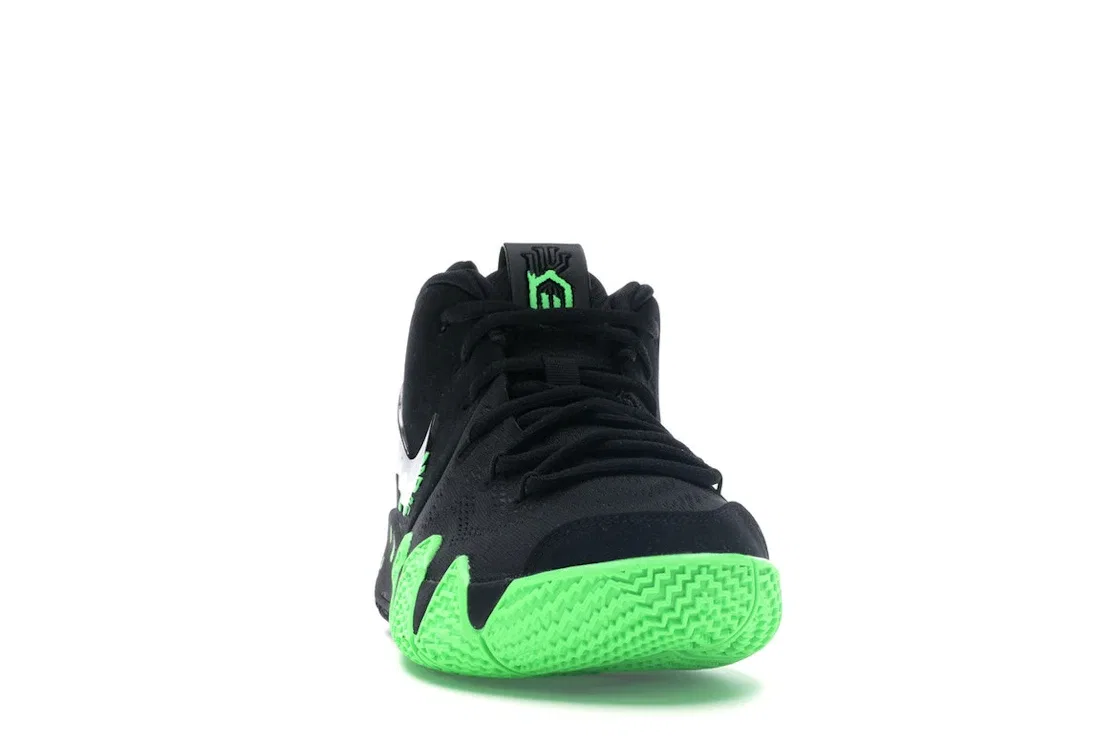 Детские кроссовки с принтом Nike Kyrie 4 Nike, Black/Rage Green — фото 2
