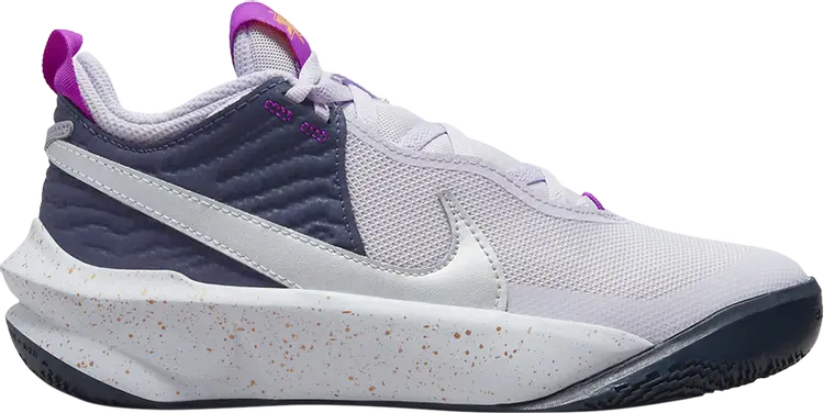 

Кроссовки Nike Team Hustle D10 SE GS 'Barely Grape', фиолетовый