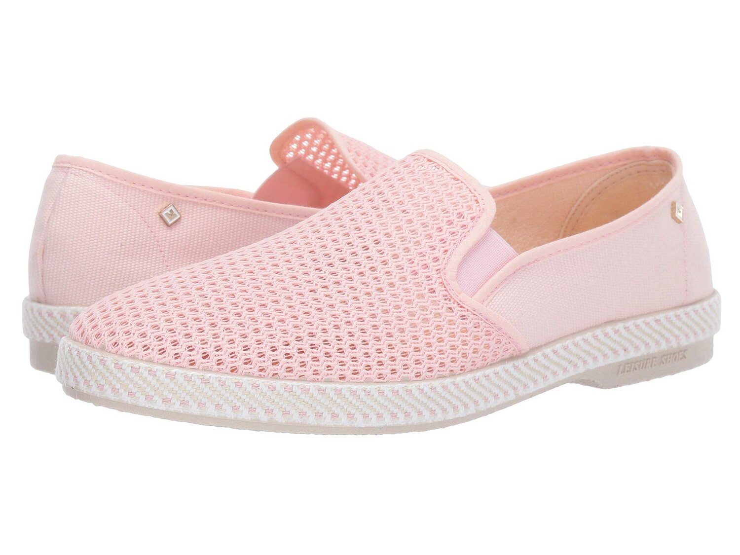 

Слипоны Rivieras, Classic Canvas & Mesh Slip-On, Белый, Слипоны Rivieras, Classic Canvas & Mesh Slip-On