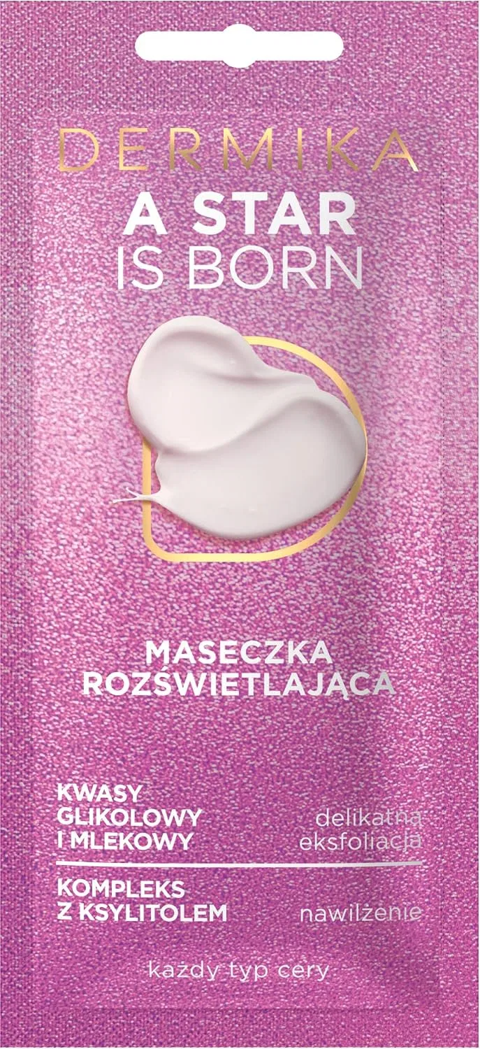 Маска для лица увлажняющая Dermika, 10 мл