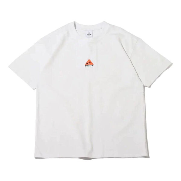 

Футболка Nike ACG Fleece Round Neck T-Shirt 'White', мультиколор