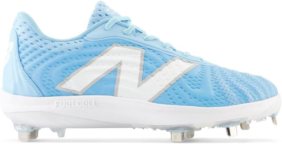 Мужские бейсбольные кроссовки New Balance FuelCell 4040 V7 Metal, Team Sky Blue/Optic White — фото 2